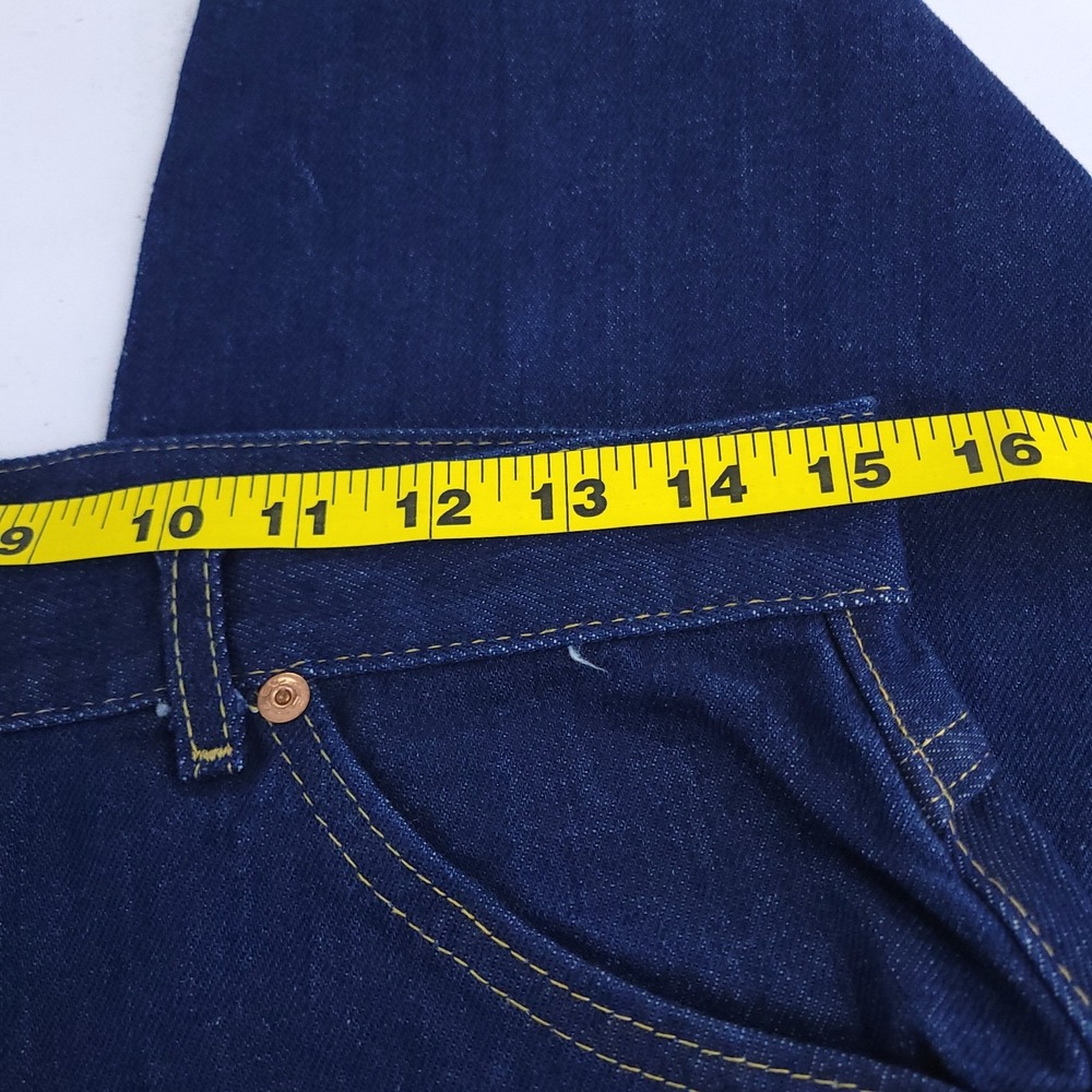 Vtg 90s Riders Denim by Lee High Waist Straight Leg Mom Jeans Size 15 Meas 30x35 - Picture 5 of 12